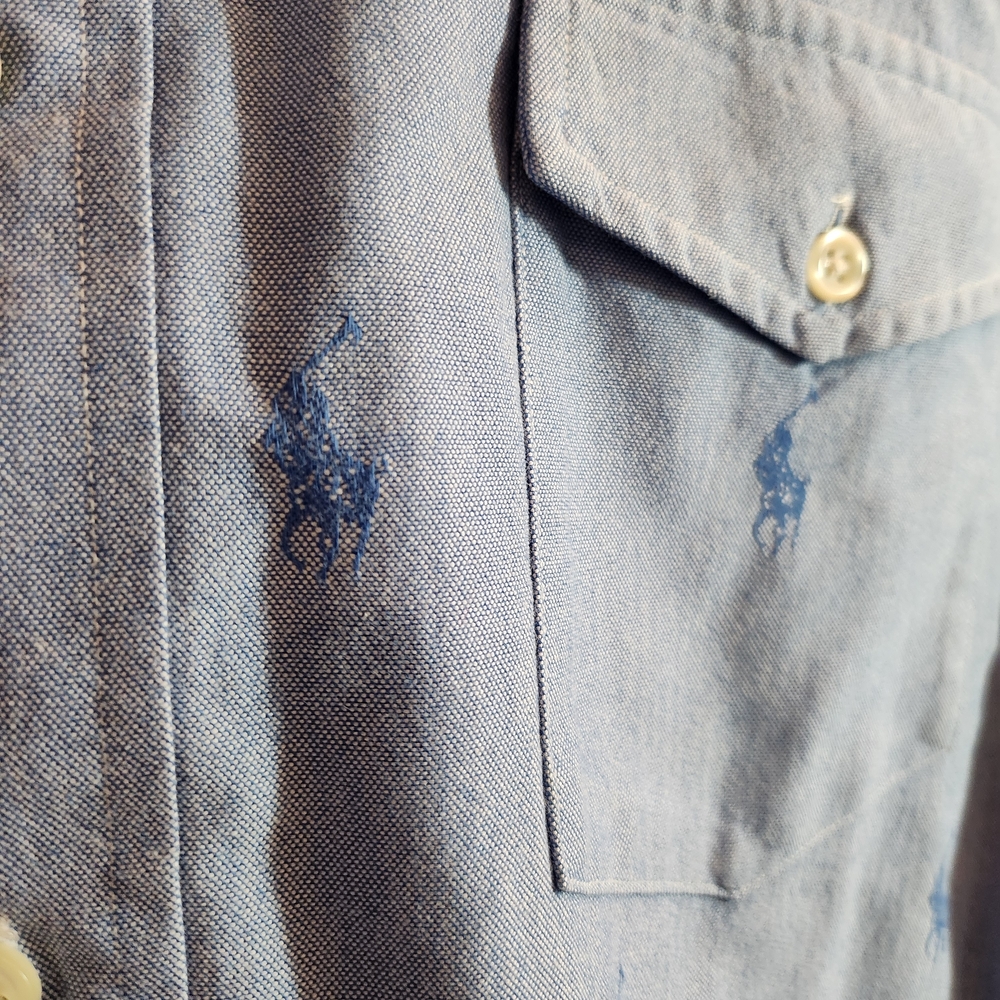 Ralph Lauren Blue Label Light Blue Dress Shirt - Picture 5 of 14